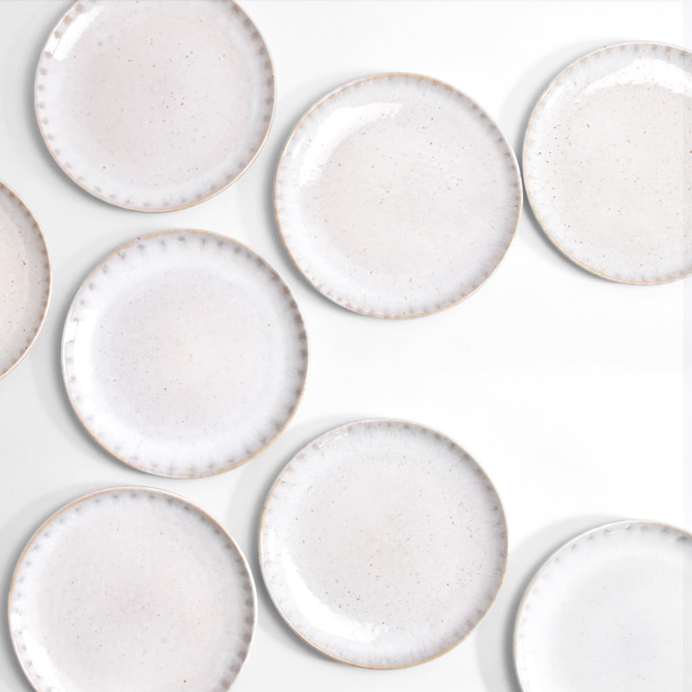 Petites Assiettes - Blanc Audacieux