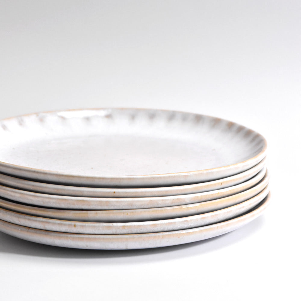 Petites Assiettes - Blanc Audacieux