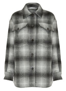 Maison Standards - Carreaux Flannel Overshirt - Carreaux - Woman