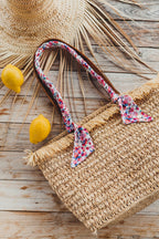Bolso tote Dithi de rafia