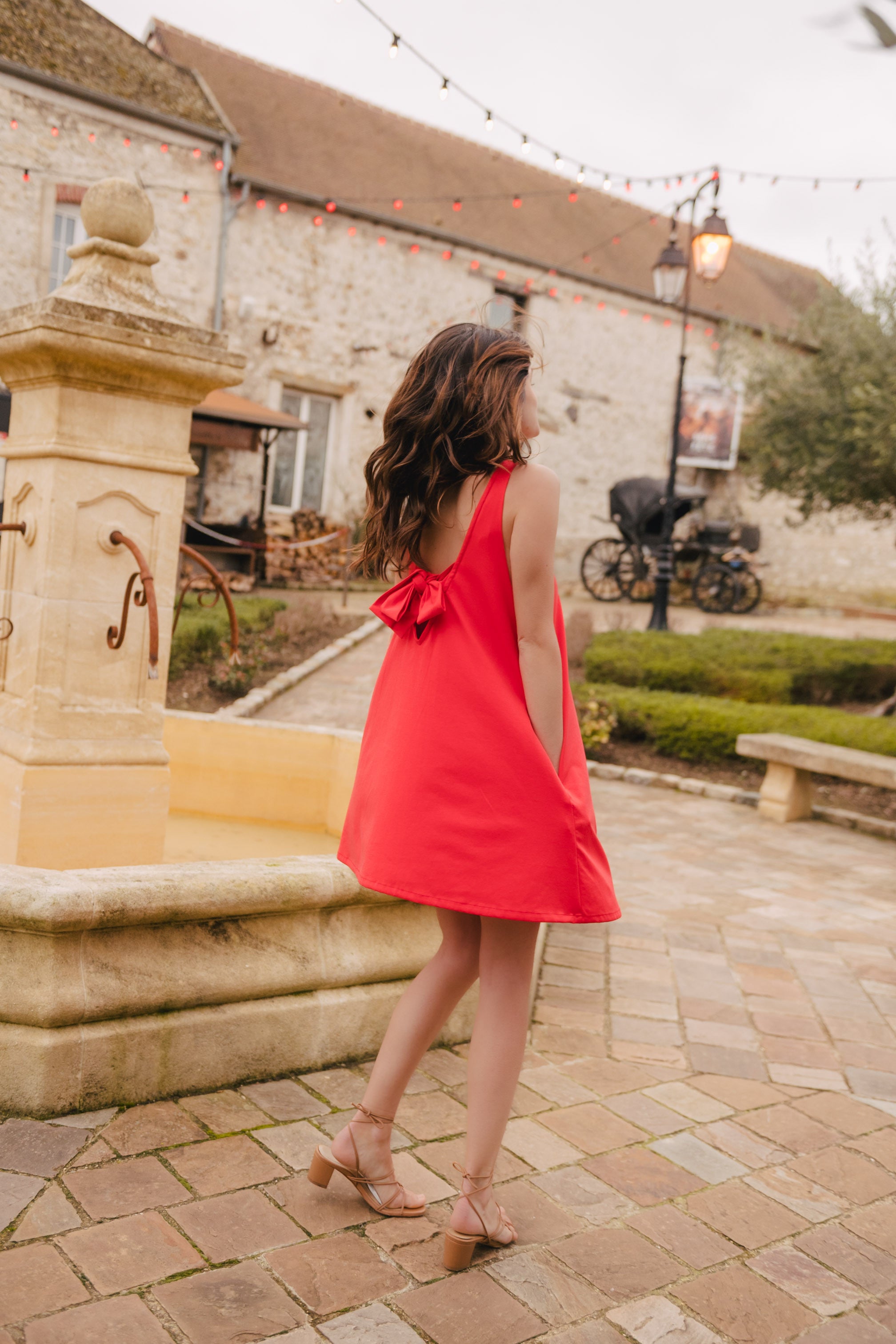 Robe Athénaïs Corail