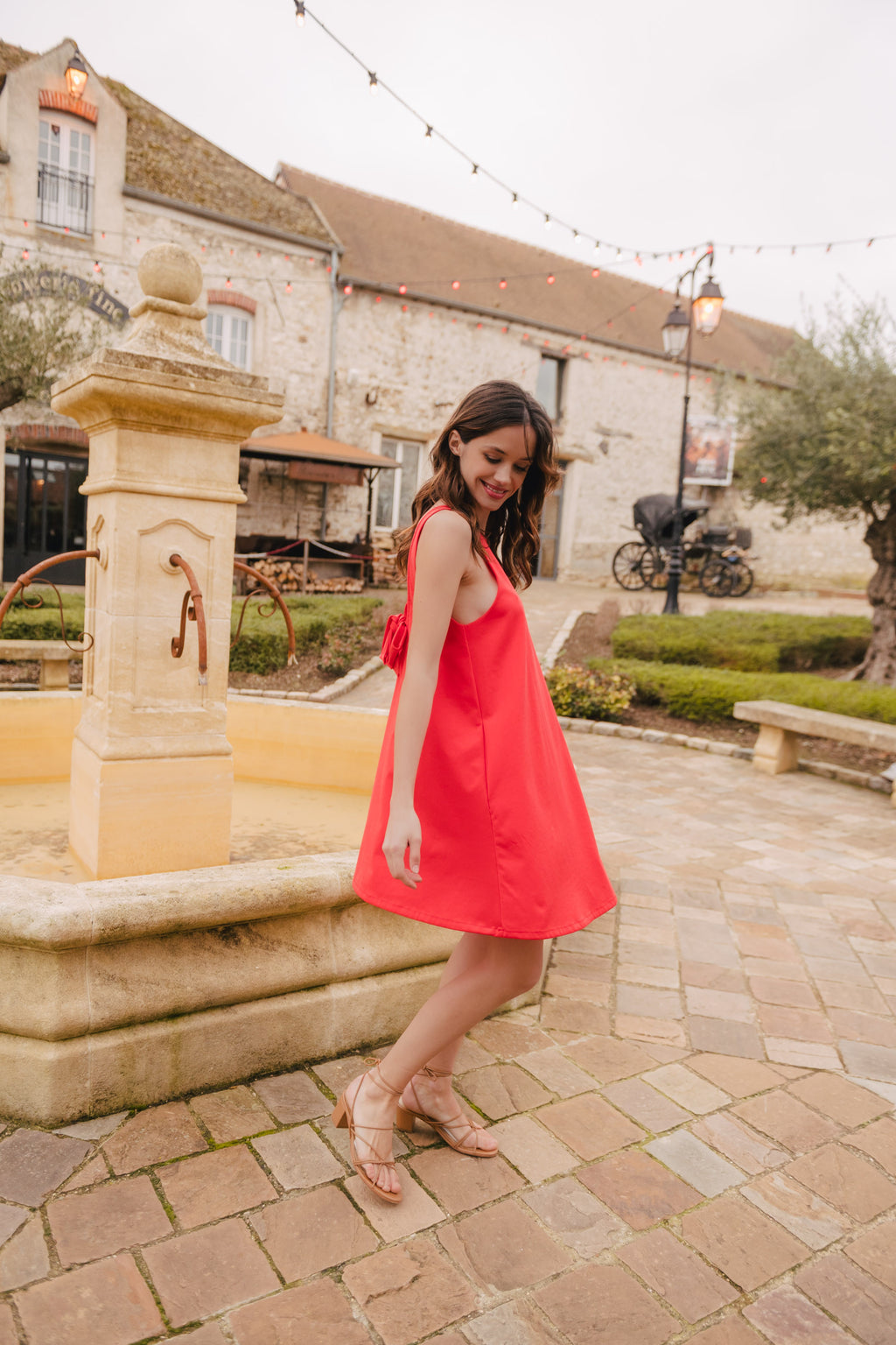 Robe Athénaïs Corail