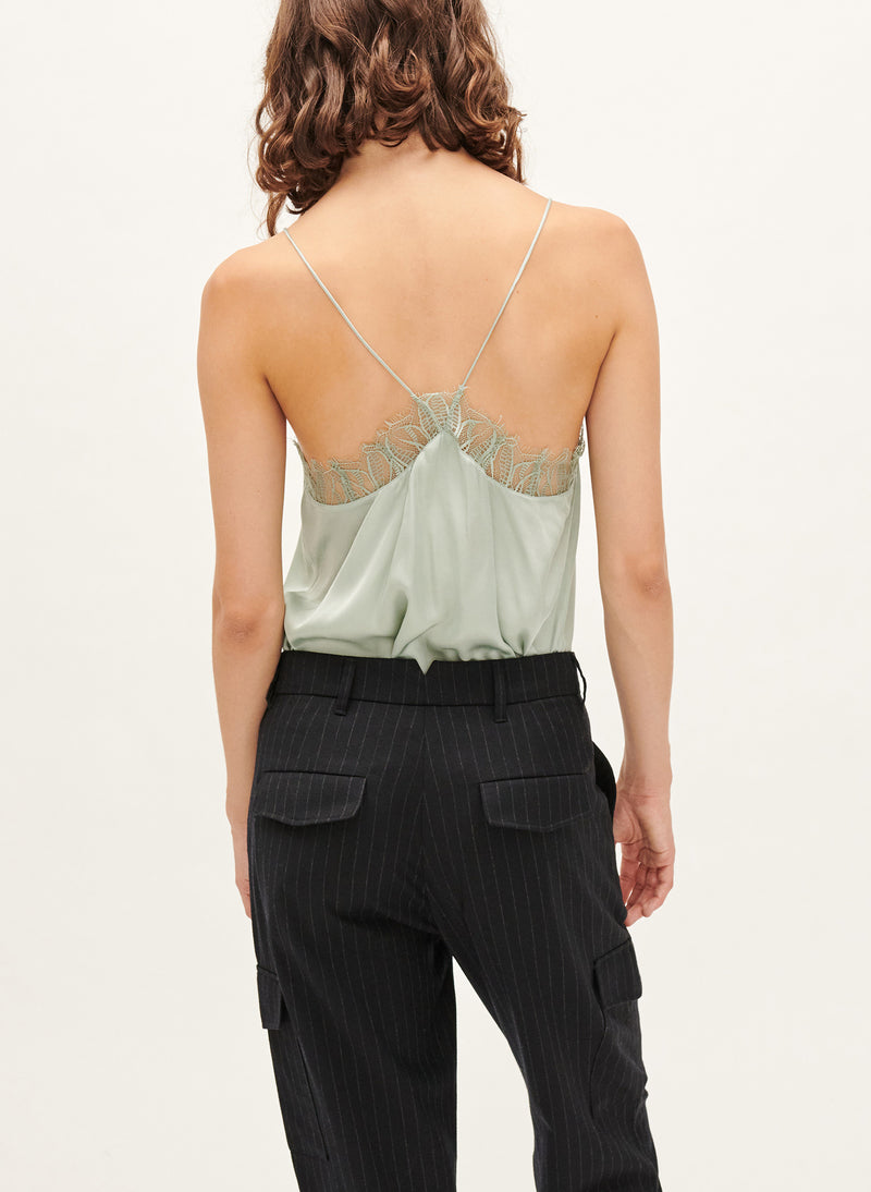 Maison Standards - Camisole - Green - Woman