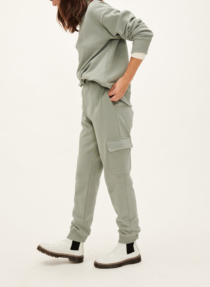 Maison Standards - Cargo Jogging Suits - Almond Green - Woman