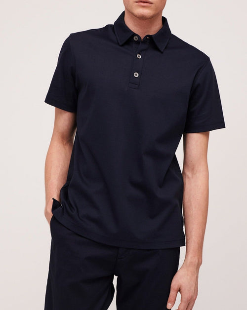 Maison Standards - Polo Manches Courtes - Marine - Homme