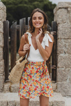 Skirt Yseult Summer Flower