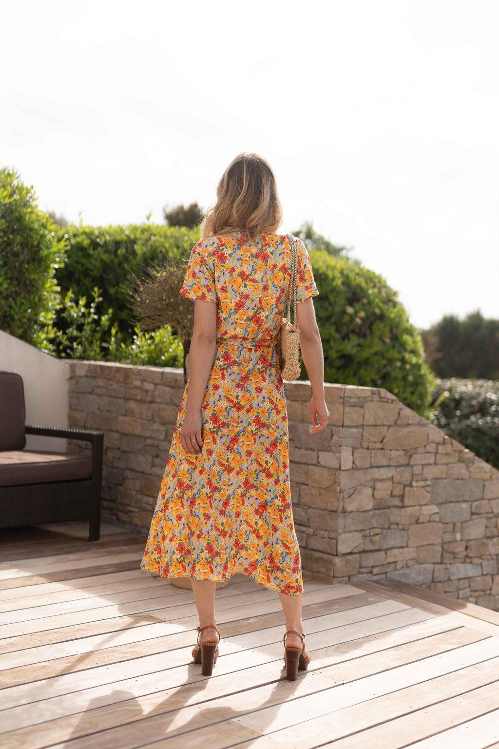 Amalia Fleur D'Été Wrap Dress