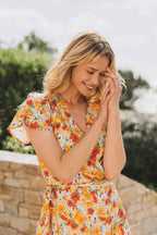 Amalia Fleur D'Été Wrap Dress