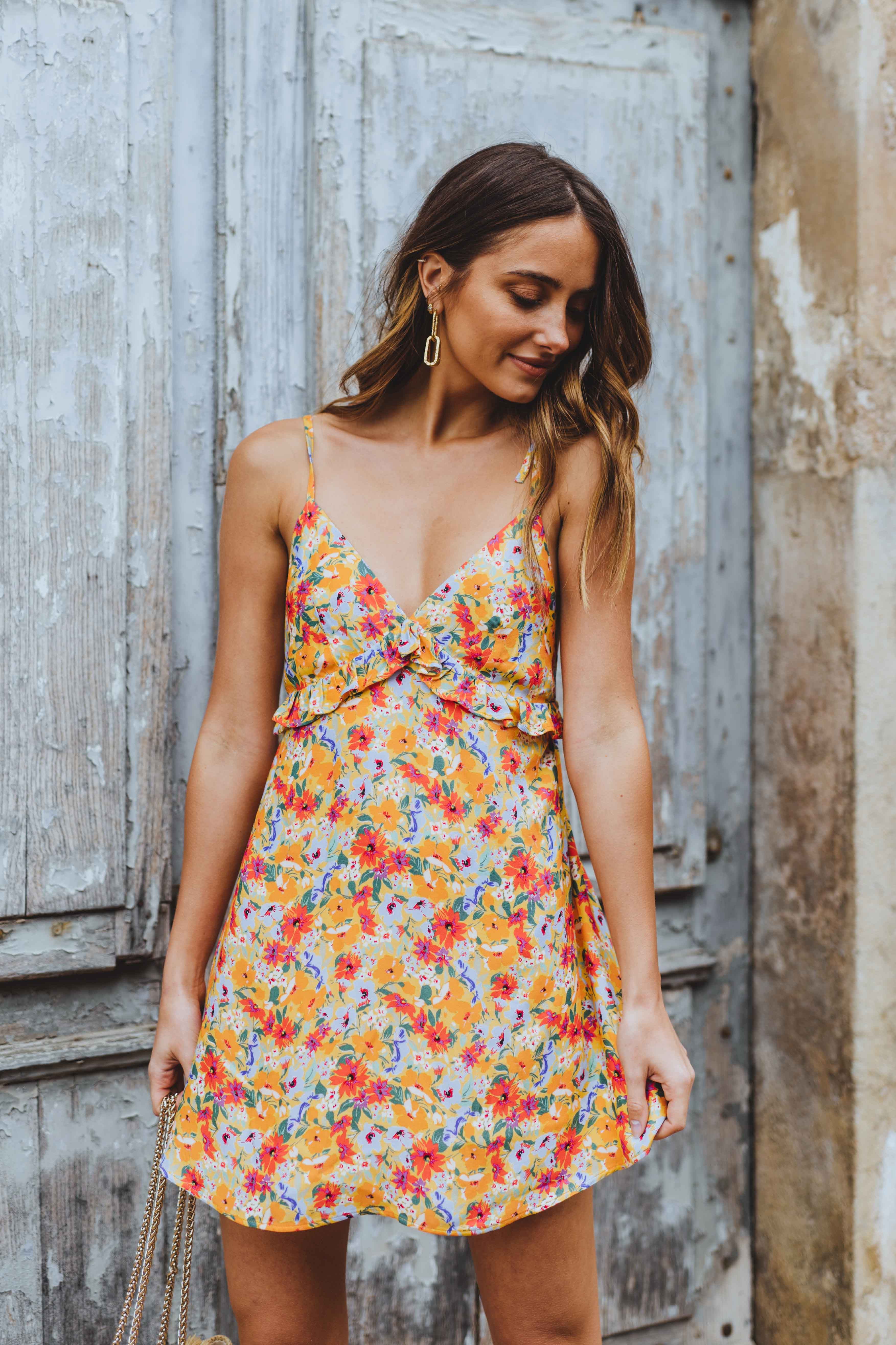 Mélina Summer Flower Dress