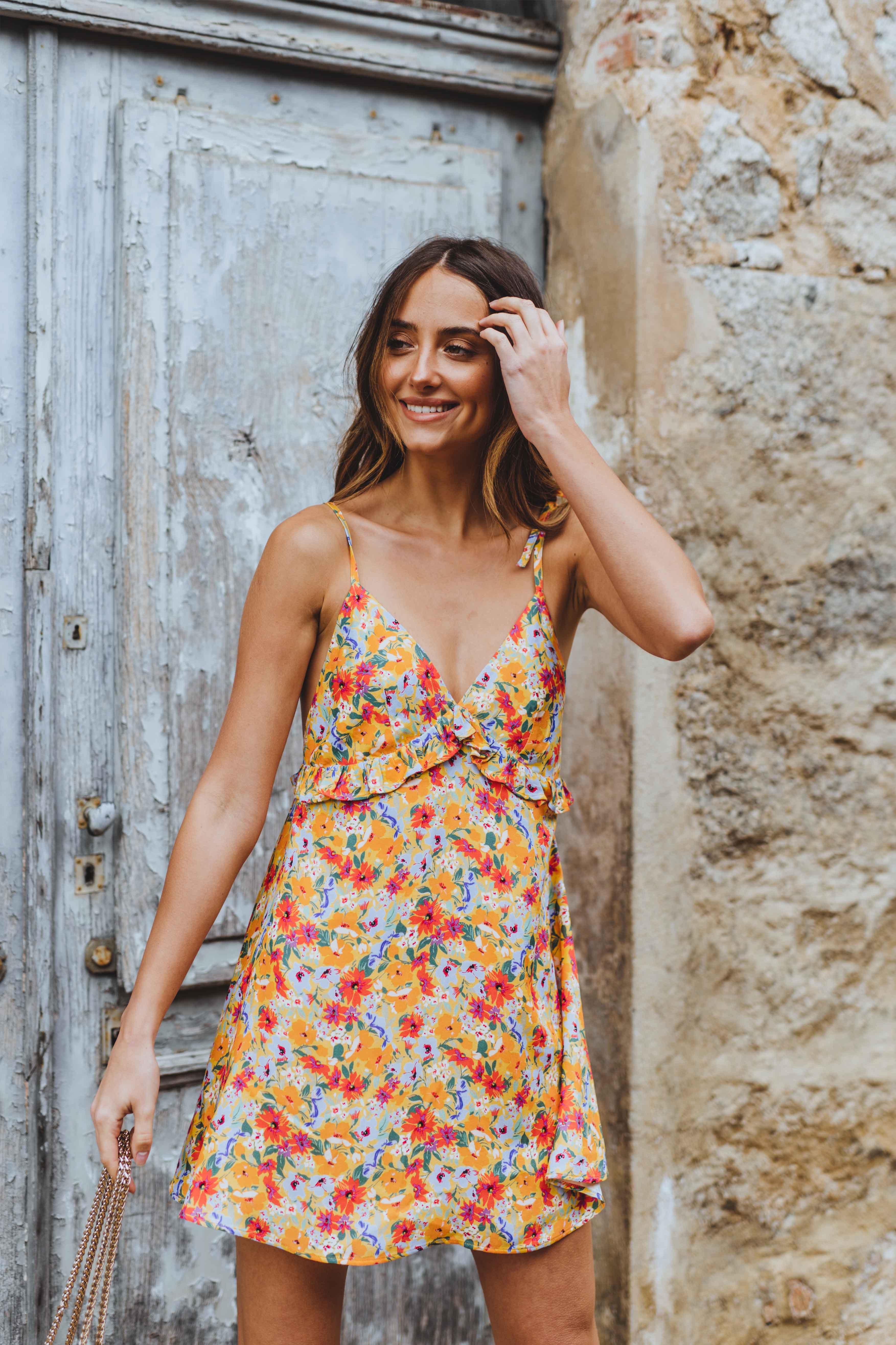 Mélina Summer Flower Dress