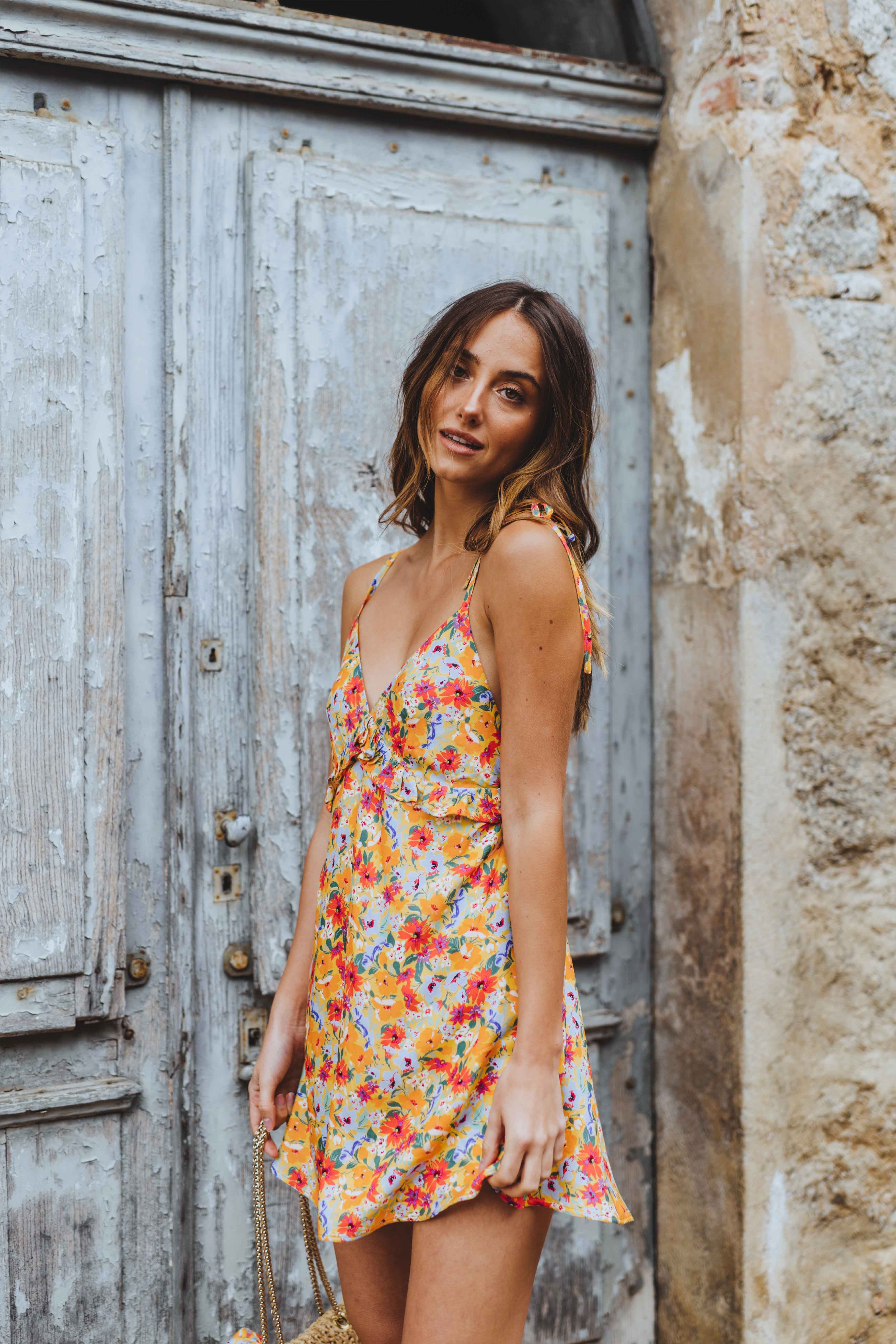Mélina Summer Flower Dress