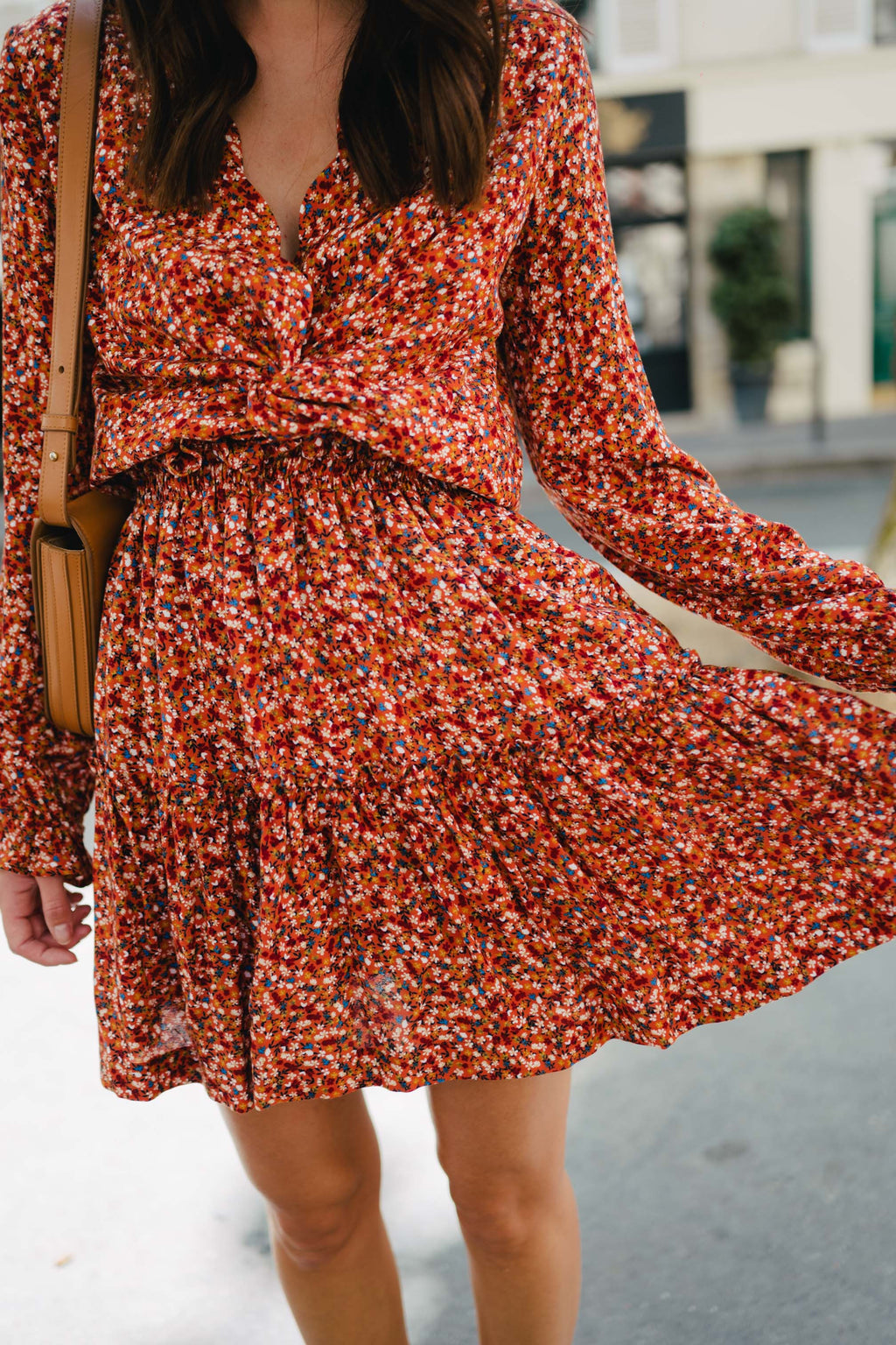 Falda Edma Liberty Mandarina