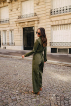 Mono Morgane De Gabardina Caqui