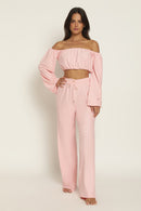 Top Joana - Eponge Rose