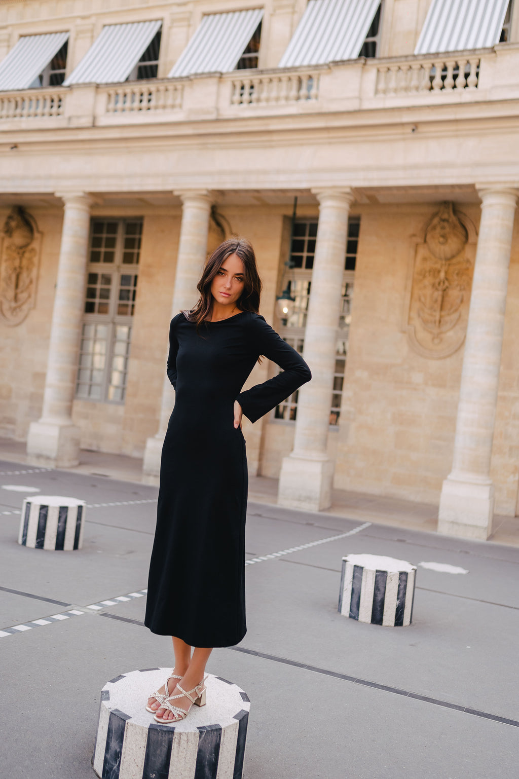 Charlotte Noir Dress