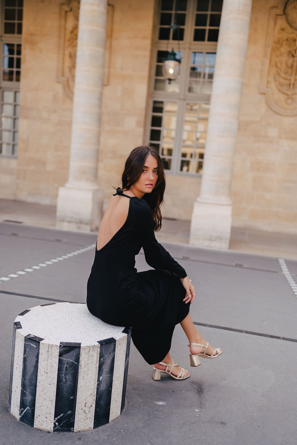Charlotte Noir Dress