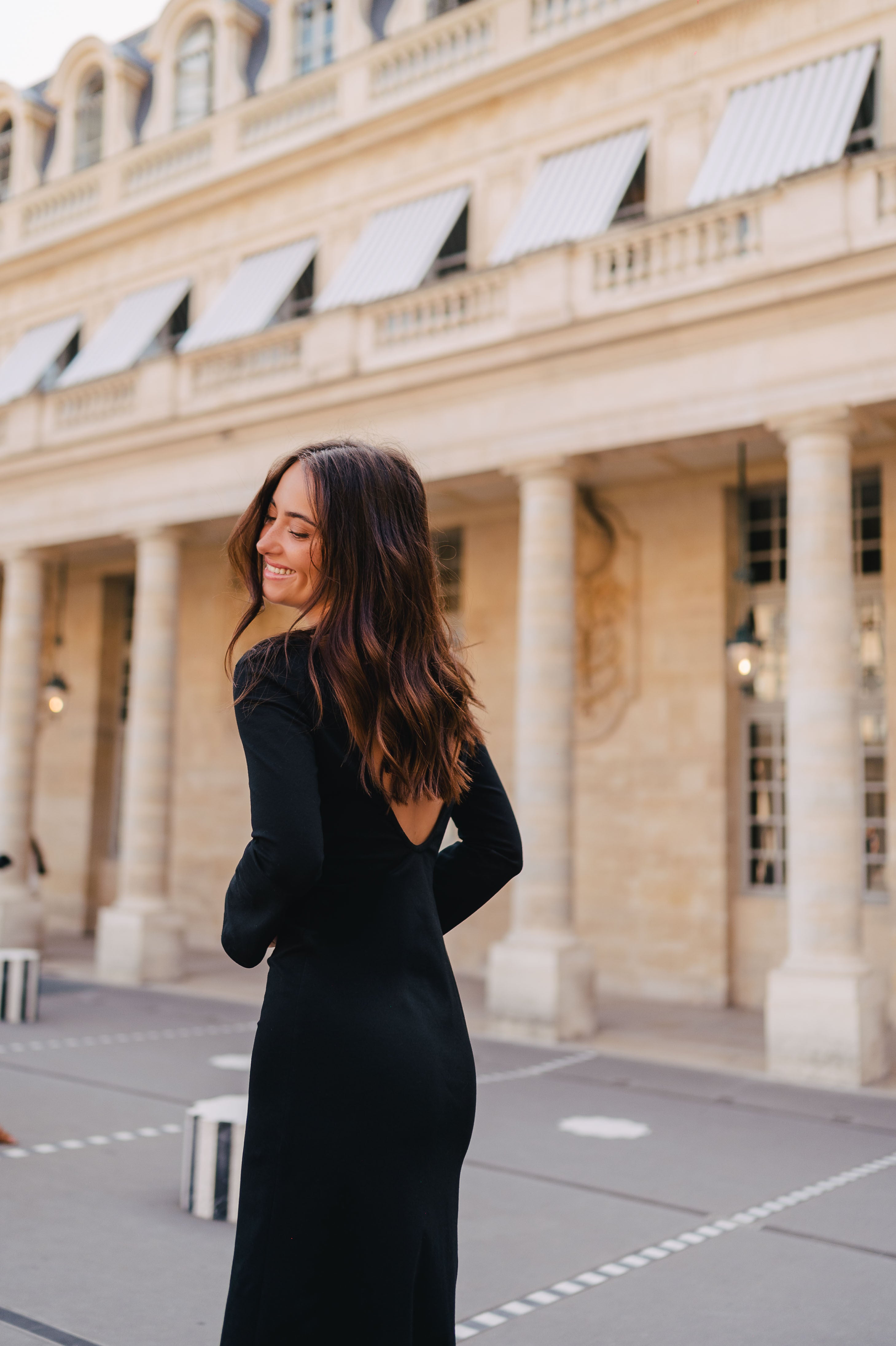 Charlotte Noir Dress