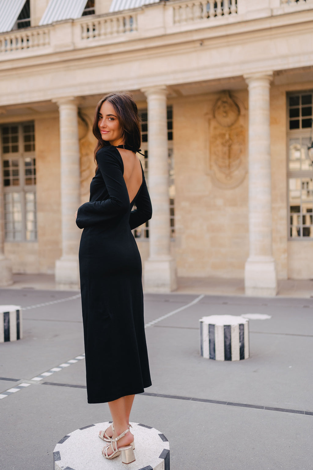 Charlotte Noir Dress