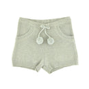 Fantine Pearl Grey Knit Short - Child