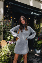 Robe Élina Gris