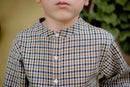 Maxence Tweed Mao collar shirt - Child