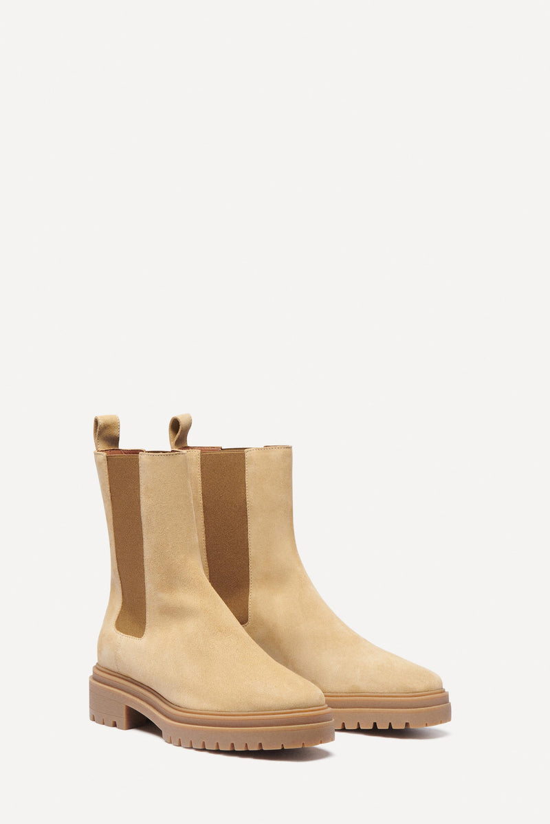 Ba&sh - Coda Suede Boots - Sable