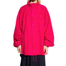 Veste Balenciaga Oversized Logo - Fuchsia - Femme