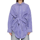 Chemise Balenciaga Oversize Cotton - Bleu - Femme