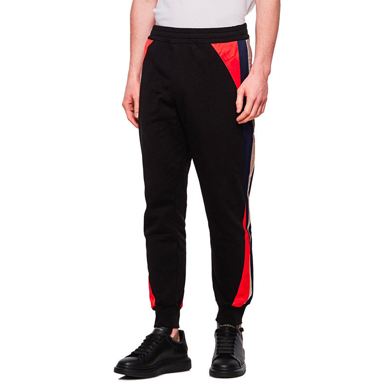 Pantalon Alexander Mcqueen Logo Patch Jogger - Noir - Homme