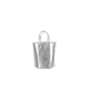 Sac Sac À Main Off-White Leather Hand - Argent - Femme -