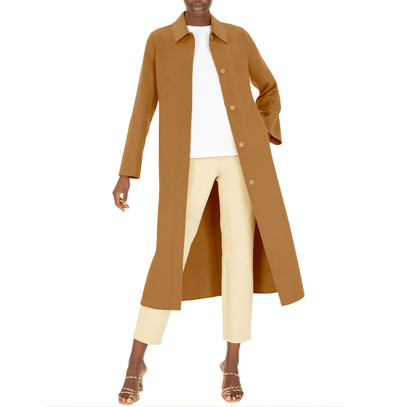wool and cashmere manteau femme