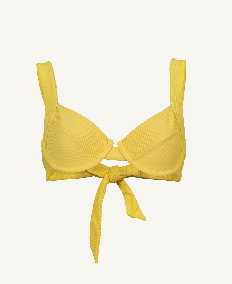 Top From swimsuit Amore Mio - Lemon