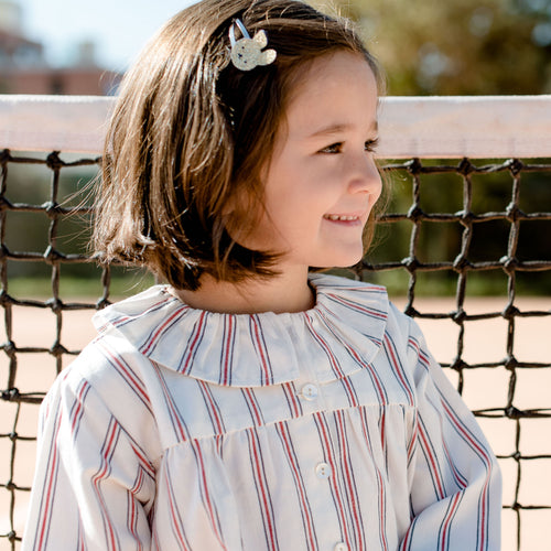 Colombine Tennis Stripe Blouse - Child