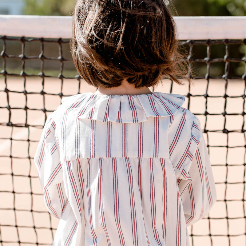 Blouse Rayure Tennis Colombine - Enfant