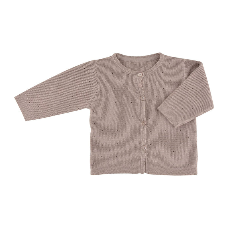 Cardigan Victoire Tricot Violine - Baby