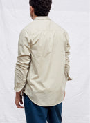 Maison Standards - John Popeline Pat Shirt - Beige - Man