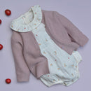 Cardigan Victoire Tricot Violine - Baby