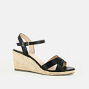 356-723XXX CUIR / Noir --Espadrilles Xxx Cuir - Noir Espadrilles Jonak