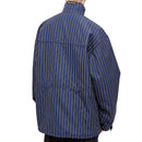 Veste Balenciaga Oversized Logo - Bleu - Homme