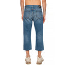 Jean Balenciaga Cropped Cigarette - Bleu - Homme