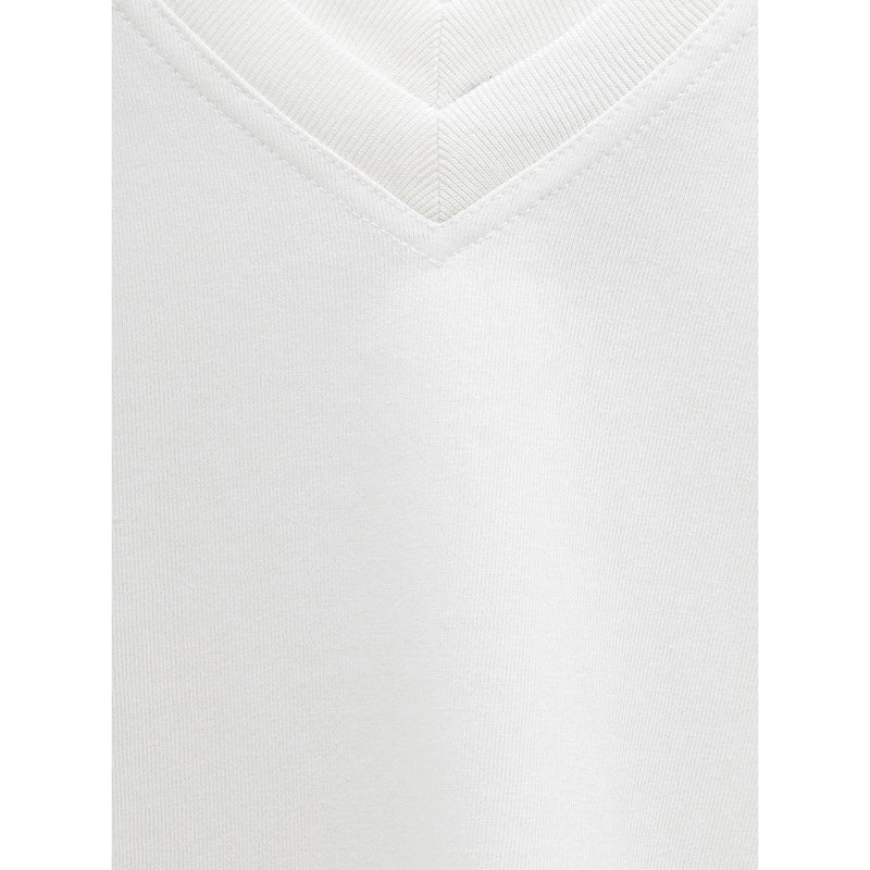 T-Shirt Bottega Veneta Cotton - Blanc - Femme