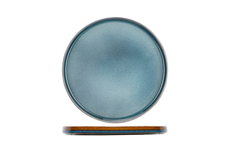 4 Assiettes Plates - Quintana - Bleu - Cosy & Trendy - The Bradery