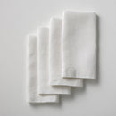 4 Washed Linen Towels - Blanc - MOST - The Bradery