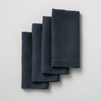 4 Servilletas de Lino Lavado - Tormenta - MOST - The Bradery