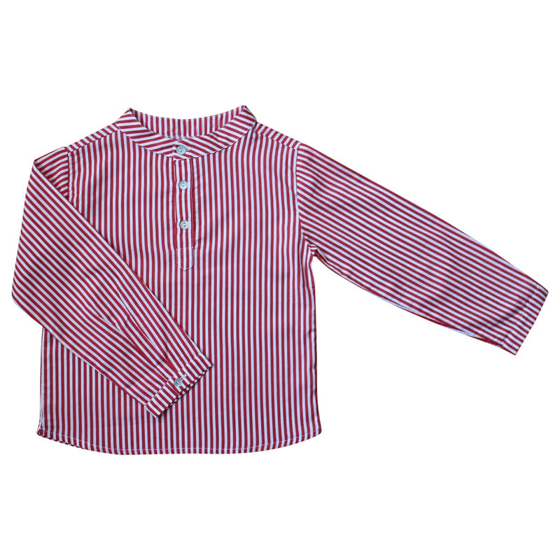 Camisa Maxence Striped Pomegranate - Niño