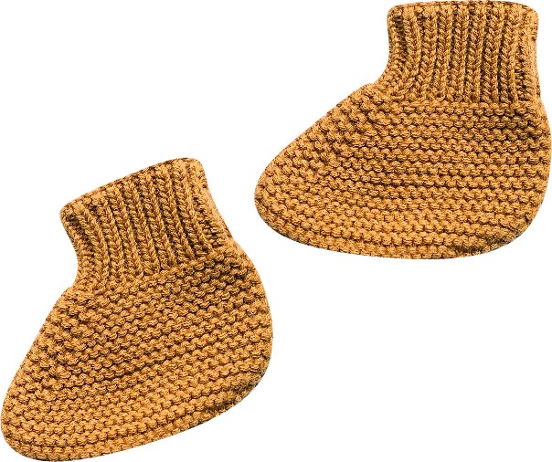 Chaussons Eugène Tricot Miel - Enfant