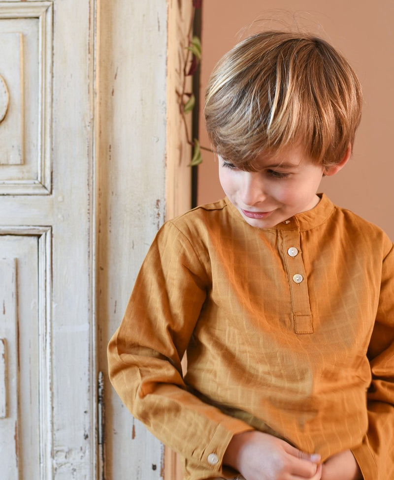 Camisa Maxence Lange Honey - Niño