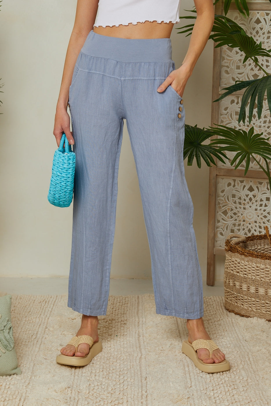 Trousers - Indigo - Women