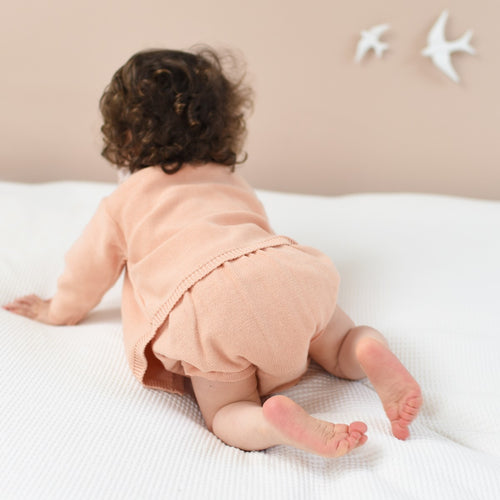 Bloomer Knit Apricot César - Baby