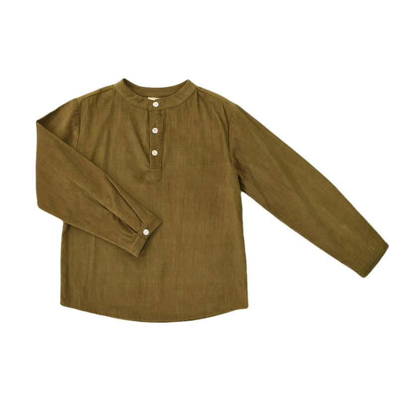 Chemise Maxence Velours Milleraies Bronze - Enfant